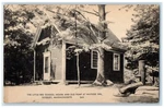 1940 Little Red School House Old Pump Wayside Inn Sudbury Massachusetts Postcard. Fixed Price $6.47.