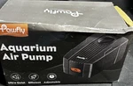 Pawfly Ultra Quiet Efficient Adjustable Aquarium Oxygen Air Pump. Fixed Price $19.99.