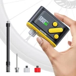 Auxito Electric Bike Pump 120 Psi Fast Inflate Mini Air Auto Stop Gauge. Fixed Price $29.99.