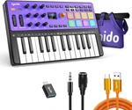 Synido Usb Rechargeable Midi Controller Keyboard Keys Tempokey W25. Fixed Price $126.99.