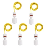 Liyafy 5 Pcs Right Angle White Plastic Pp Float Switch Fish Tank Liquid. Fixed Price $17.60.