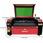 Vevor 100W Laser Engraver Cutting Machine Lightburn With CW5000 Water Chiller. Fixed Price $3599.48.