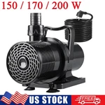 150W-200W Submersible Pump For Koi Pond Pool Waterfall Fountains Fish Tank. Fixed Price $105.99.