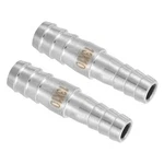 Uxcell 2PCS 1/2" To 3/8" Hose Barb Reducer Pipe Fitting, 3/8, Silver. Fixed Price $12.99.