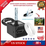 50GPH 3W Small Submersible Water Pump Mini Fountain Ultra Quiet For Aquariu. Fixed Price $10.99.