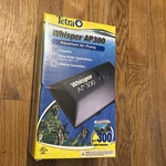 Tetra Whisper AP300 Aquarium Oxygen Air Pump Tanks Up To Gallons (brand New). Fixed Price $69.99.
