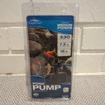 Totalpond 330 Gph 52223 For Medium Ponds 7.2FT Max Pumping Height. Fixed Price $29.95.