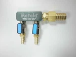 Matala Hakko 2-VALVE Hd Air Manifold With 1/2" Barb SC2-12. Fixed Price $44.88.