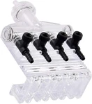 4-WAY Aquarium Air Check Flow Control Swtich Gang Valve. Fixed Price $23.95.