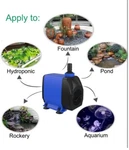 Submersible Pump 1056GPH (4000L/H 85W) Ultra Quiet With Dry Burning Protectio.... Fixed Price $347.00.