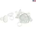 10 Clear Silicone Aquarium Suction Cups - Secure Hold For Fish Tank Essentials. Fixed Price $12.58.