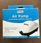 Petco Aquarium Air Pump Model AC-9901. Fixed Price $13.99.