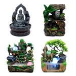 4 Types Indoor Fountain Led Light Tabletop Waterfall Feng Shui Decor Home. Fixed Price $40.57.