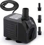 Freesea Aquarium Submersible Fountain Pump: 30W 550GPH Adjustable Quiet. Fixed Price $15.99.