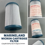 Marineland Micron Cartridge For Magnum Canister Filters Aquarium Usa. Fixed Price $12.95.