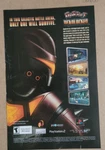 Ratchet: Deadlocked PS2 Print Ad/poster Official & Clank 2006 (JA606. Fixed Price $15.00.