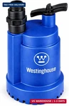 Westinghouse Sump Pump 1/4 Hp 25 Gpm Submersible Water Thermoplastic Portab. Fixed Price $111.11.