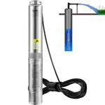 Vevor Deep Well Submersible Pump Stainless Steel Water 2HP 230V 37GPM 427FT. Fixed Price $189.90.