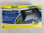 Tetra Whisper Ap Deep Water Aquarium Air Pump 300 (for Tank Up To Gallon). Fixed Price $120.00.