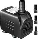 Growneer 550GPH Submersible 30W Fountain Water Pump, 2000L/H, With 7.2FT Hi. Fixed Price $23.99.