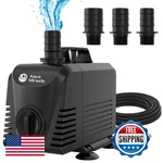 Aquamiracle Submersible Water Pump Aquarium With Flow Control, Pond. Fixed Price $45.57.