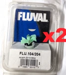 2X Fluval Impeller Assembly FLU.104/204 60HZ # A-20110 *genuine* New!. Fixed Price $31.15.