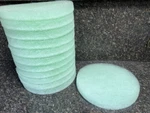 12" Circle Die Cut Pond Filters Pack Fine Eheim 1500XL, 2250, 2260, 2262. Fixed Price $80.74.