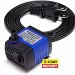Aquaneat Submersible Water Pump, 80GPH Fountain Small Aquarium. Fixed Price $10.49.