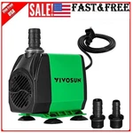 800GPH Aquarium Pump, Water 10FT,FOUNTAIN 6.5FT, Power Cord, 3 Nozzles. Fixed Price $37.38.