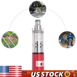 12V Solar Submersible Pump Deep Well Water Dc Stainless Steel 1500L/H Us. Fixed Price $59.16.