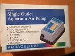 Culture PM-501 Single Outlet Oxygen Aquarium Air Pump For All Water Types. Fixed Price $15.00.