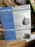 Jebao FA-1500 350GPH Submersible Fountain Pump Powerhead Hydroponic. Fixed Price $16.99.