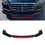 For Mercedes-benz S450 S500 Glossy Black Red Front Bumper Lip Spoiler Splitter. Fixed Price $52.42.