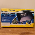 Tetra Whisper Ap Deep Water Aquarium Air Pump 300 (for Tank Up To Gallon). Fixed Price $80.99.
