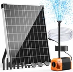 Poposoap Solar Water Pump Outdoor, Watt Powered With 430G.... Fixed Price $129.84.