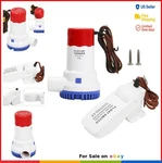 Submersible Bilge Pump With Float Switch 1500GPH 12V Marine. Fixed Price $63.06.