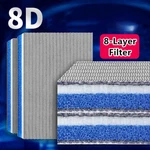 8D Aquarium Filter Media 8-LAYER Pads Bio Sponge Foam For Fish Tank Pond. Fixed Price $12.34.