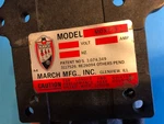 March Mfg. MDXT-3 Mag Drive Pump. Fixed Price $59.95.