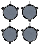 Vivosun 4PACK 8" Air Stone Disc W/ Shell & Sucker For Hydroponics Aquarium Tank. Fixed Price $60.79.