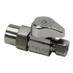 Brasscraft G2PR14XC 1/4 Turn Stop Valve 1/2" 3/8" 125 Psi Cpvc. Fixed Price $27.57.