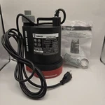 Dekopro 1/4 Hp Electric Submersible Water Sump Pump Pond Pool Tub Garden Drain. Fixed Price $37.00.