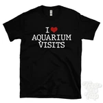 Love Aquarium Visits T-shirt Heart Fish Tanks Marine Species Educational Water. Fixed Price $21.48.