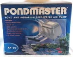 Pondmaster AP-60 Deep Water Air Pump Aquarium Aerator Diffuser 04560 New. Fixed Price $188.89.