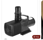 Vivosun 1982 Gph Submersible Water Pond PUMP,110W,14.8FT Lift Height,ultra Quiet. Fixed Price $38.00.