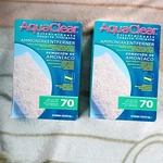 Aquaclear 70 Ammonia Remover Filter Insert For Freshwater Gal 2-PACK. Fixed Price $14.99.