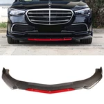 For Mercedes-benz S450 S500 Front Bumper Lip Spoiler Splitter Carbon Fiber Red. Fixed Price $47.25.