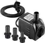 Submersible Pump 400GPH(1500L 25W) Ultraquiet With Over Heating Protection 6.5FT. Fixed Price $35.99.