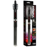 Viaaqua 100-W Glass Submersible Aquarium Heater Built In Thermostat Adjustable. Fixed Price $18.99.