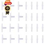 Pawfly 40-PIECE Aquarium Air Valve Connector White Plastic 2 KINDS(40 Pack). Fixed Price $10.99.