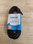 Topfin 25' Airline Tubing Black Aquarium Safe, New Old Stock Silicone. Fixed Price $13.95.